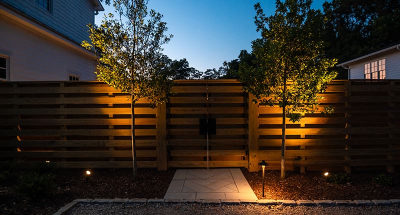 A beautiful backyard landscaping project built by R&R Landscaping