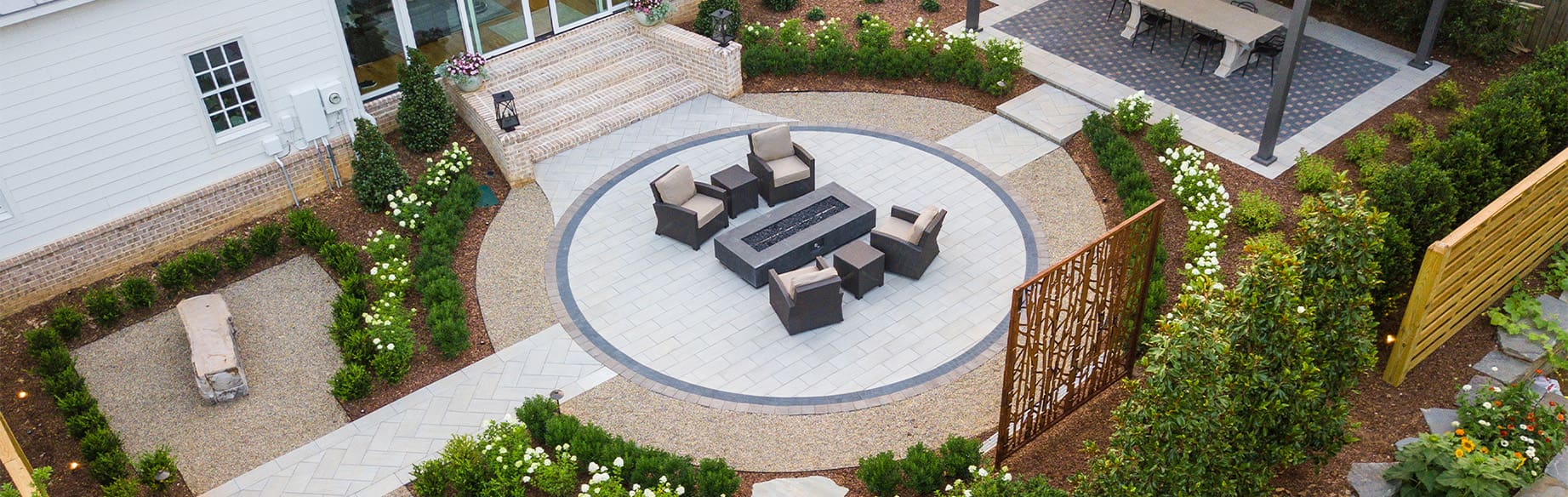 R&R Landscaping A beautiful landscaping project built by R&R Landscaping