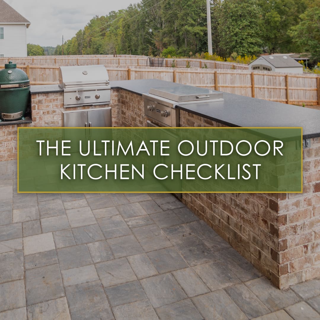 The Ultimate Outdoor Kitchen Checklist, a blog post by R&R Landscaping