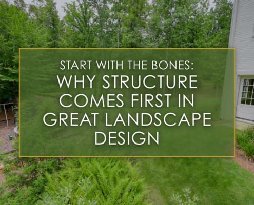 Start With the Bones: Why Structure Comes First in Great Landscape Design, a new blog post by R&R Landscaping