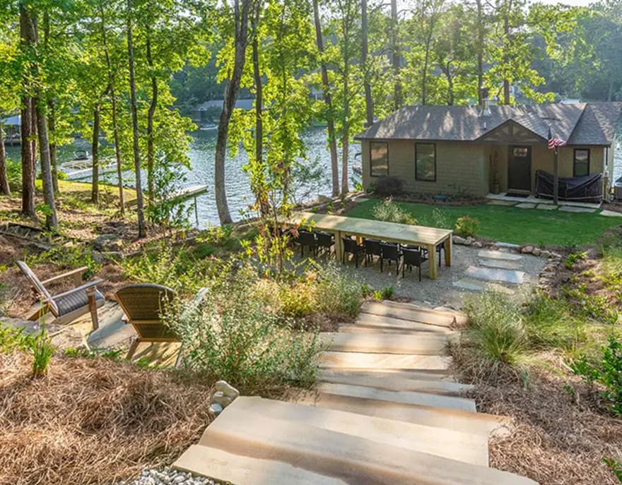 You Don't Hire us for Plants and a Lake Cabin for Gathering, the latest monthly newsletter from R&R Landscaping
