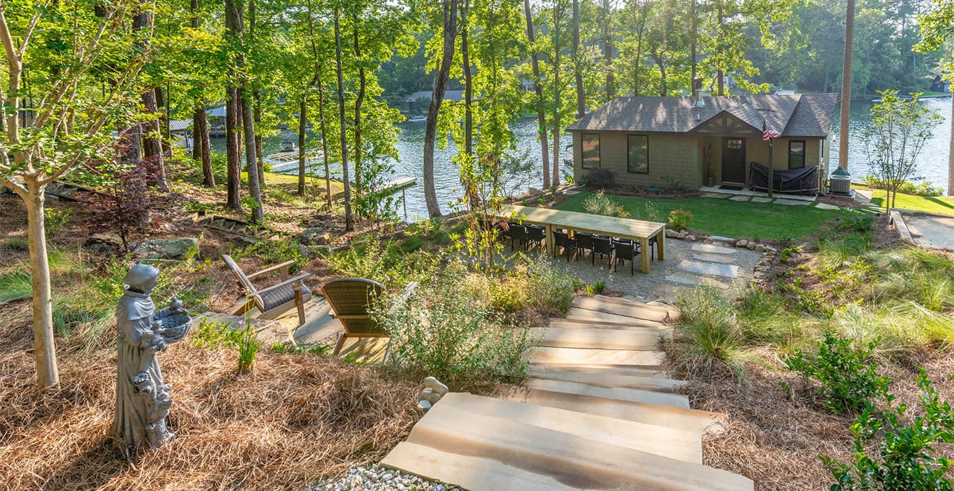 R&R Landscaping A Lake Cabin Made for Gathering, a new project feature from R&R Landscaping